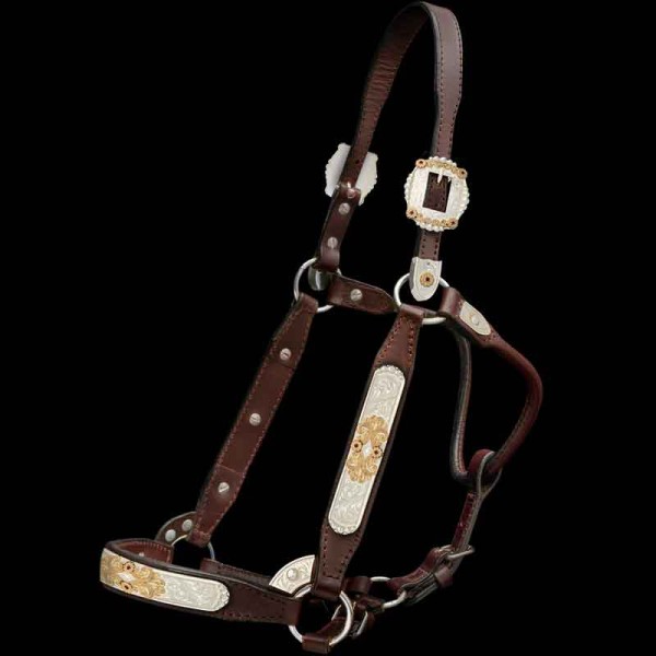 GREAT FALLS, Beautiful Congress Cut Show Halter made with 100% Leather. Hands down the best quality Show Halter on the Market!  This Congress style Halter features